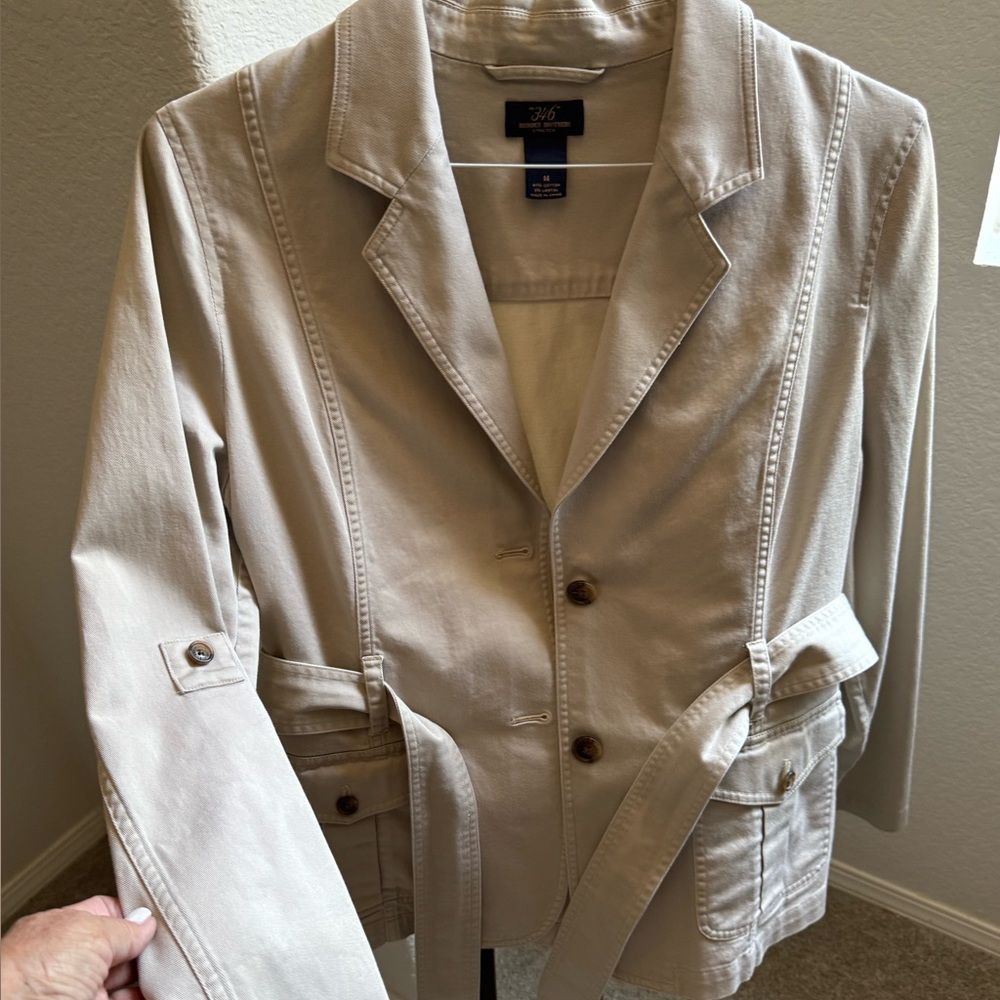Brooks Brothers Light Tan Blazer Jacket